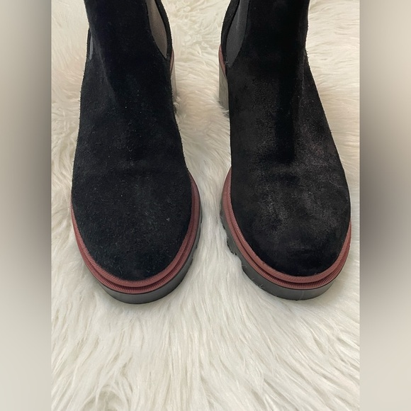 Antonio De Faria Suede Leather Chelsea Boots Platform Lug Sole...Size 8 - Picture 12 of 14